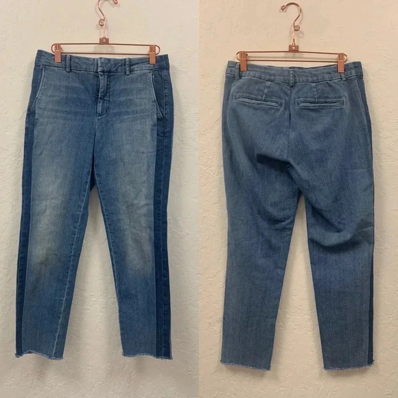 Vince • Denim Strapping Jeans Sunset Blvd Size 28 - Picture 2 of 10